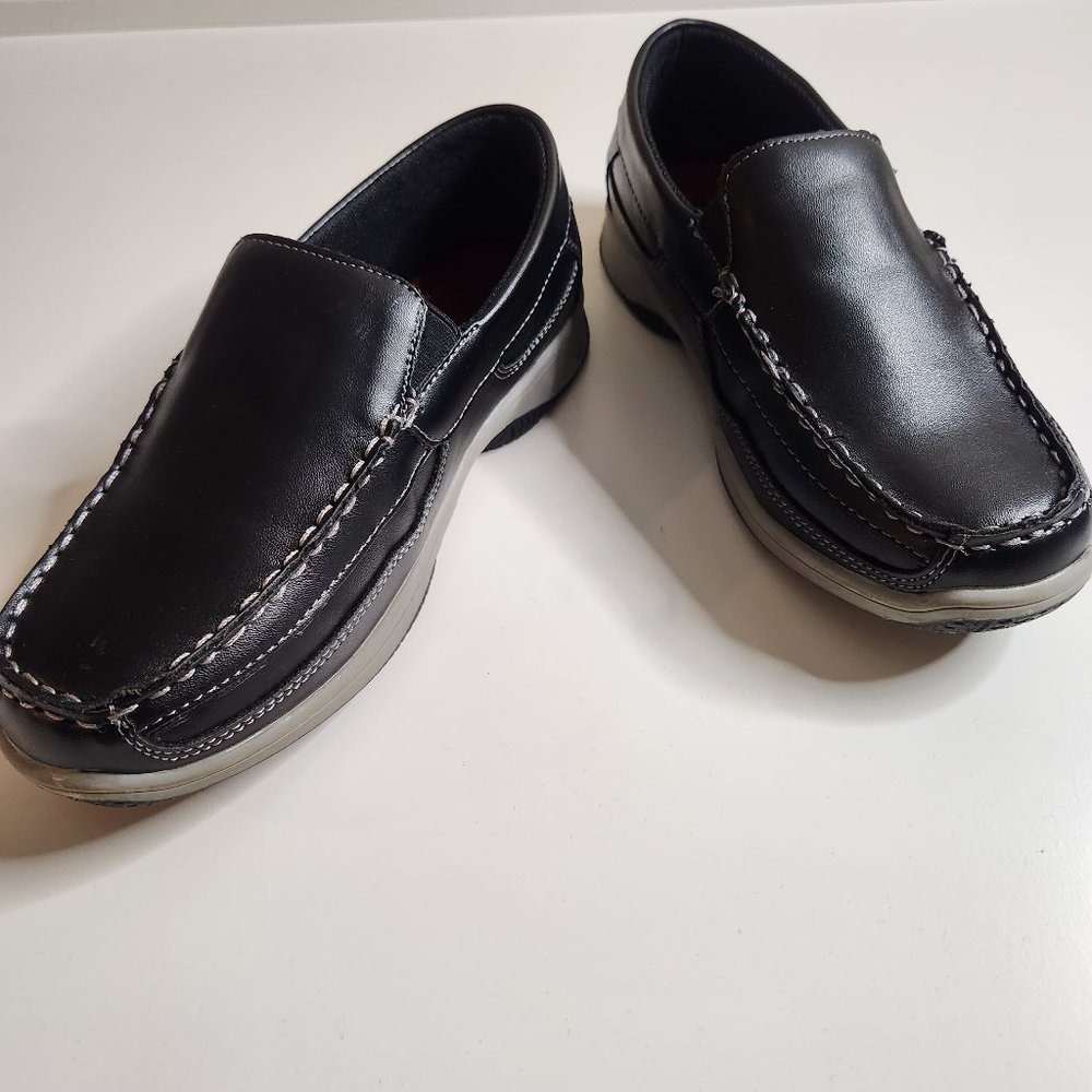 Boys Black Loafer Shoes - Casual